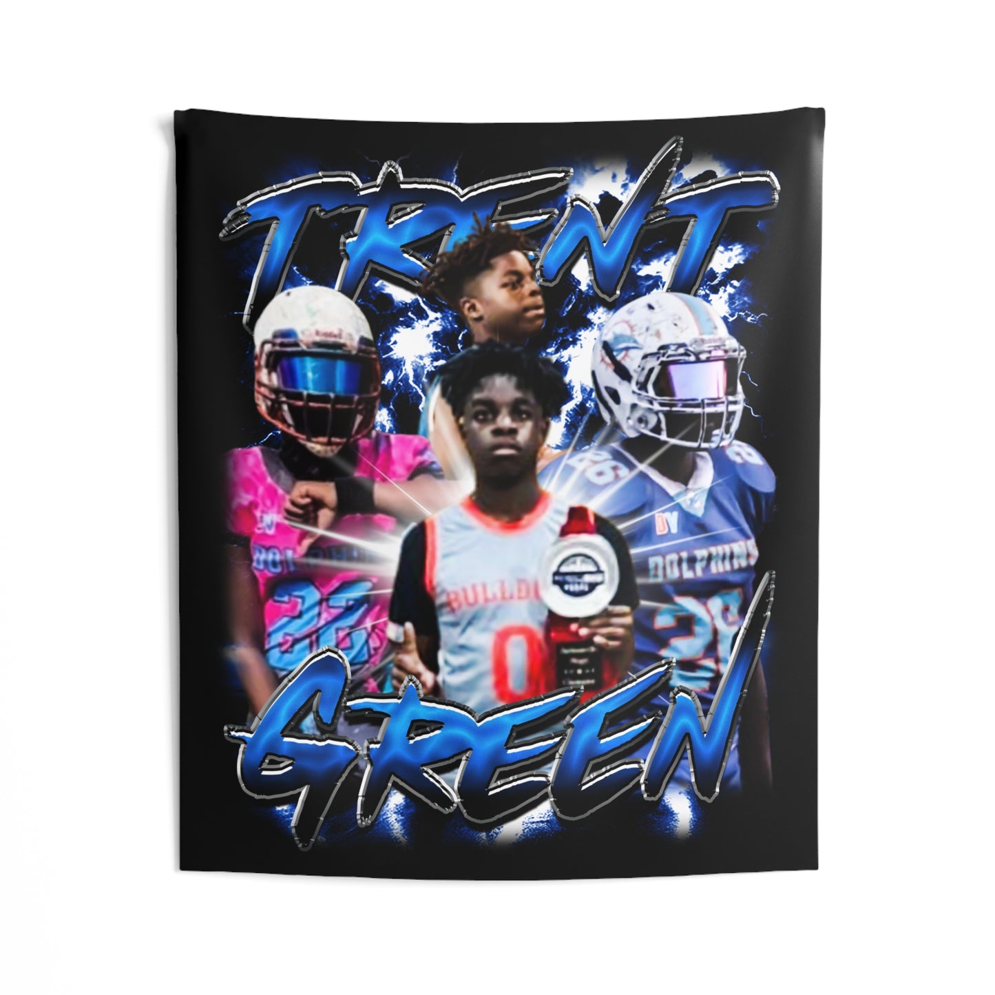 Trent Green Tapestry 50” x 60”