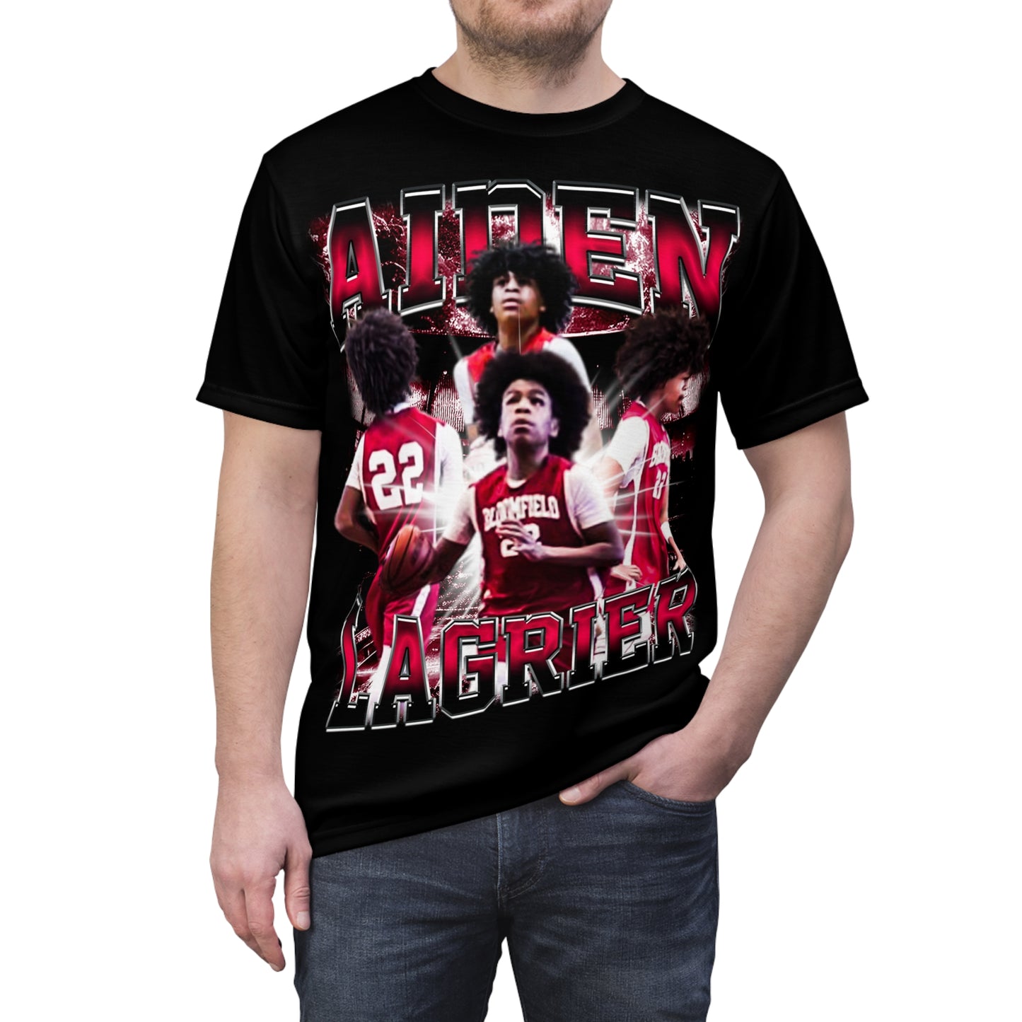 Aiden Lagrier Vintage Full Print Tee