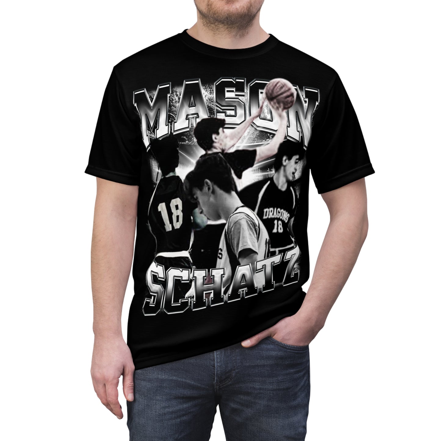 Mason Schatz Vintage Full Print Tee