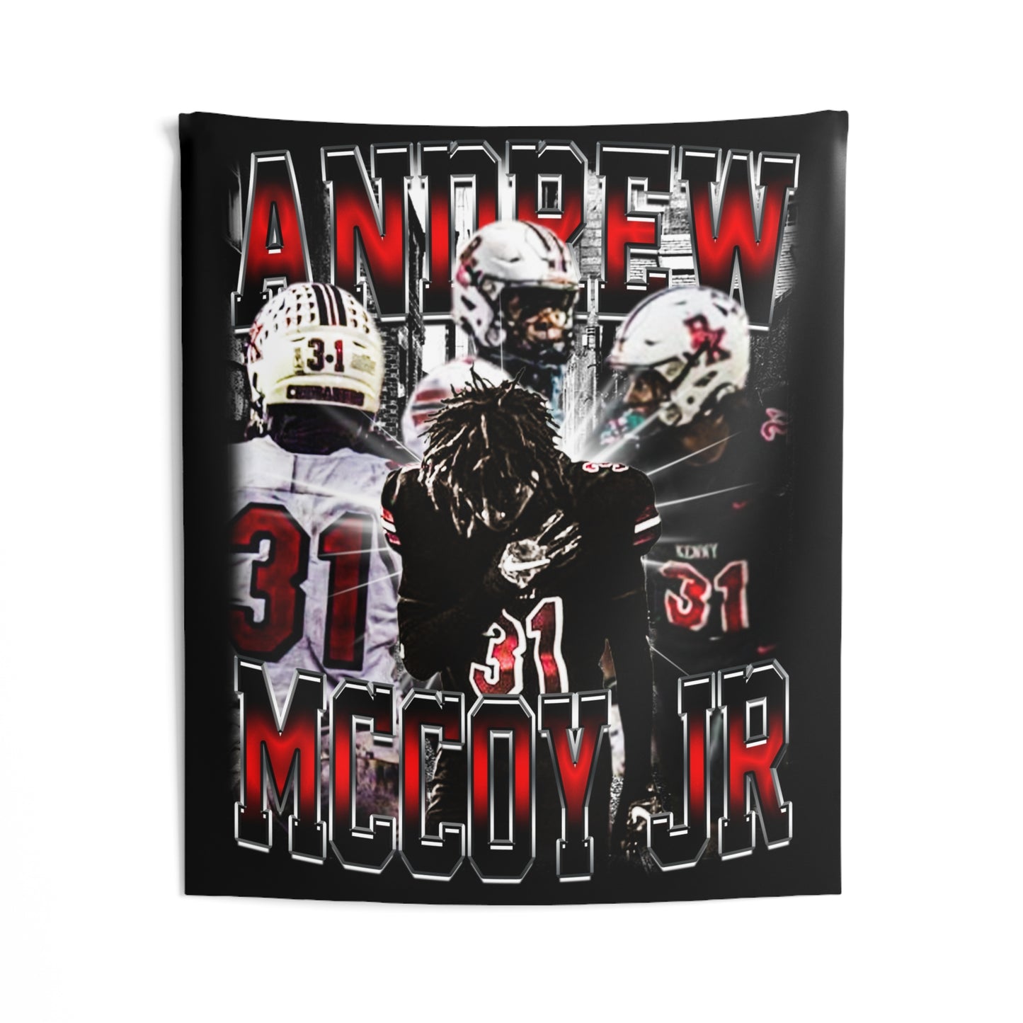 Andrew Mccoy Jr Tapestry 50” x 60”