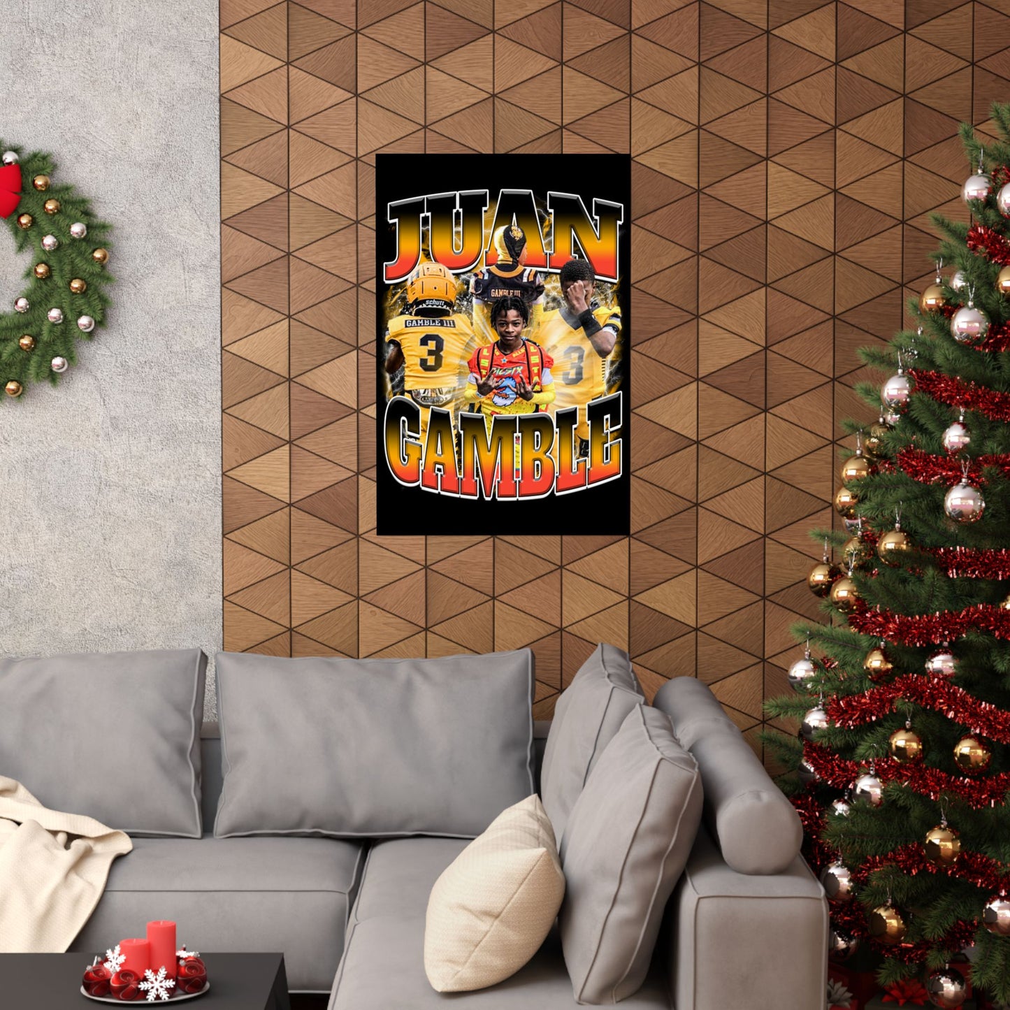 Juan Gamble Poster 24" x 36"