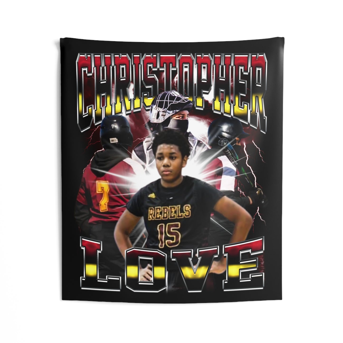 Christopher Love Tapestry 50” x 60”