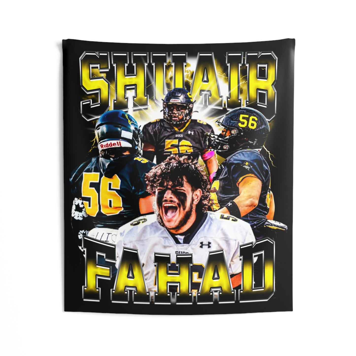 Shuaib Fahad Tapestry 50” x 60”