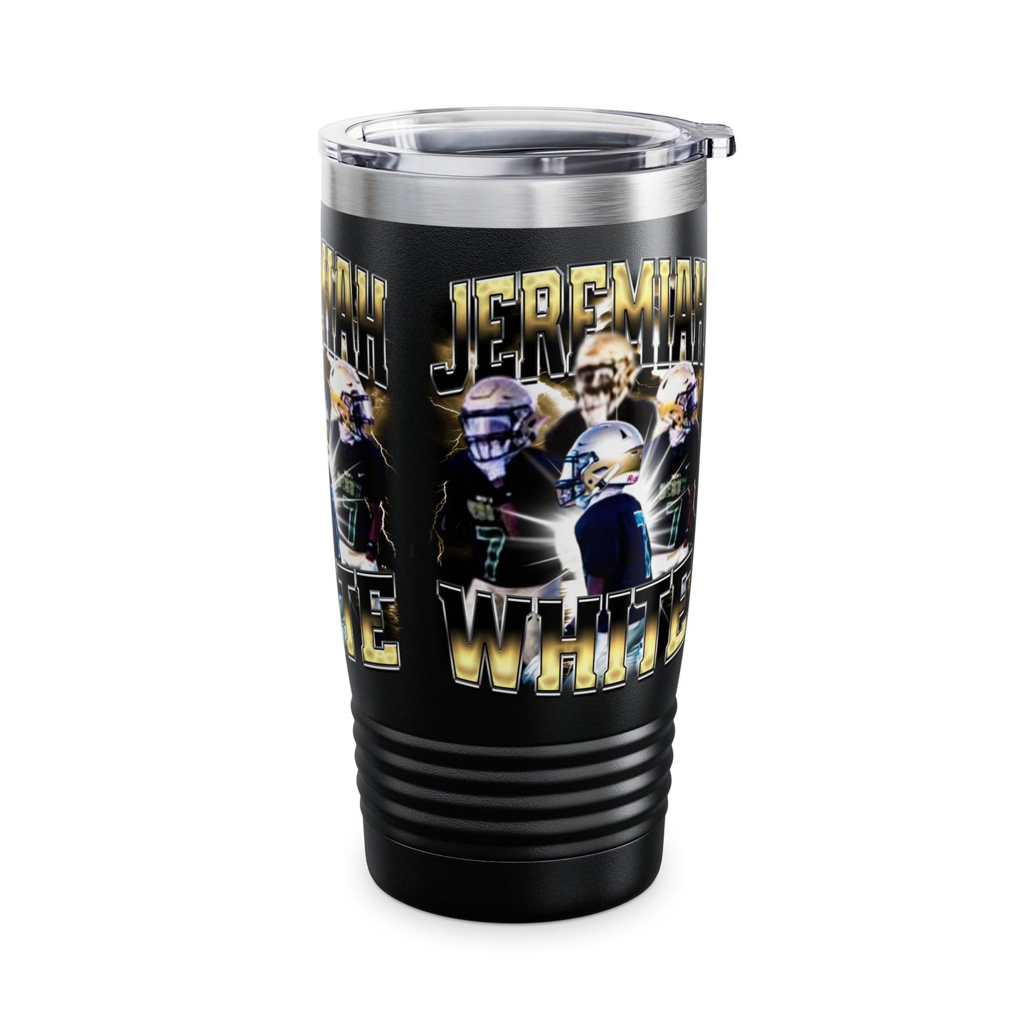 Jeremiah White Stainless Steal Tumble