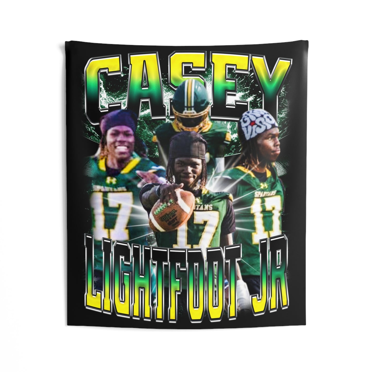 Casey Lightfoot JR Tapestry 50” x 60”