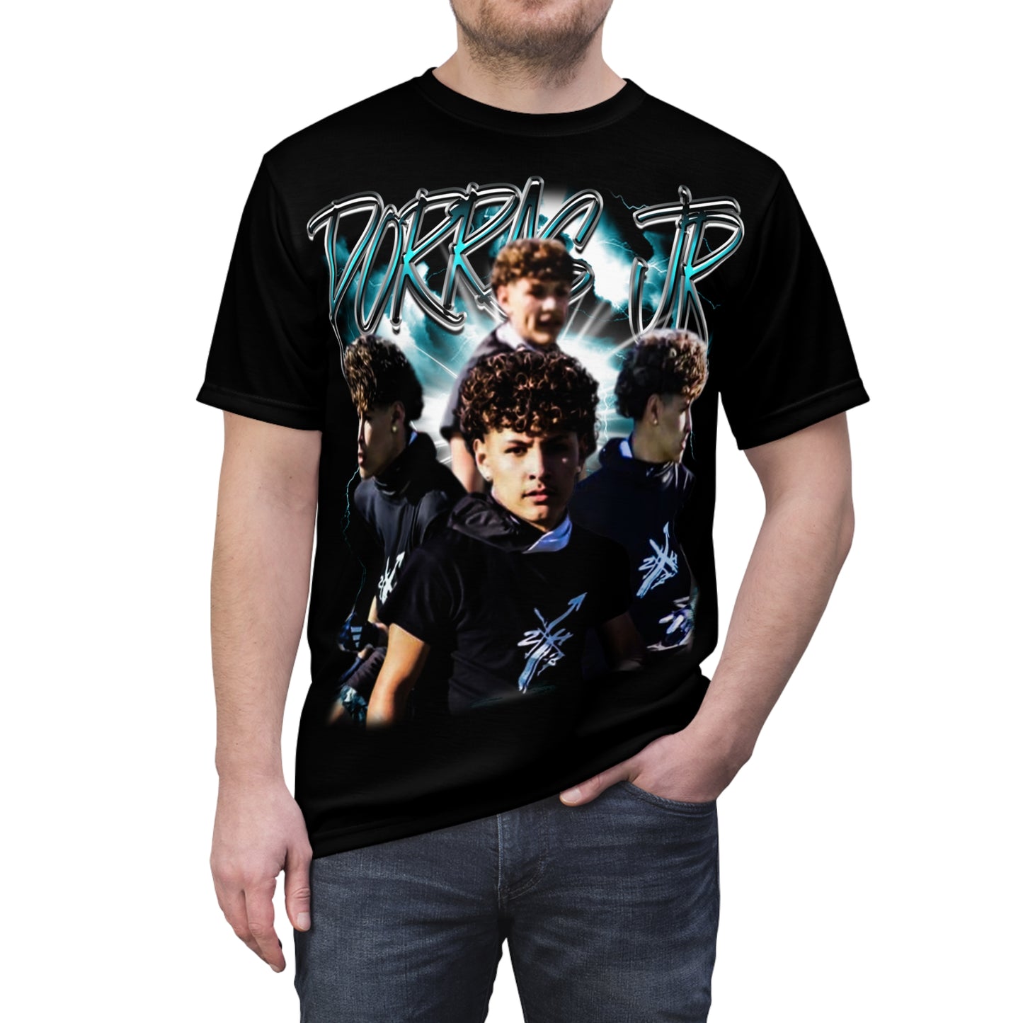 Porras Jr Vintage Full Print Tee