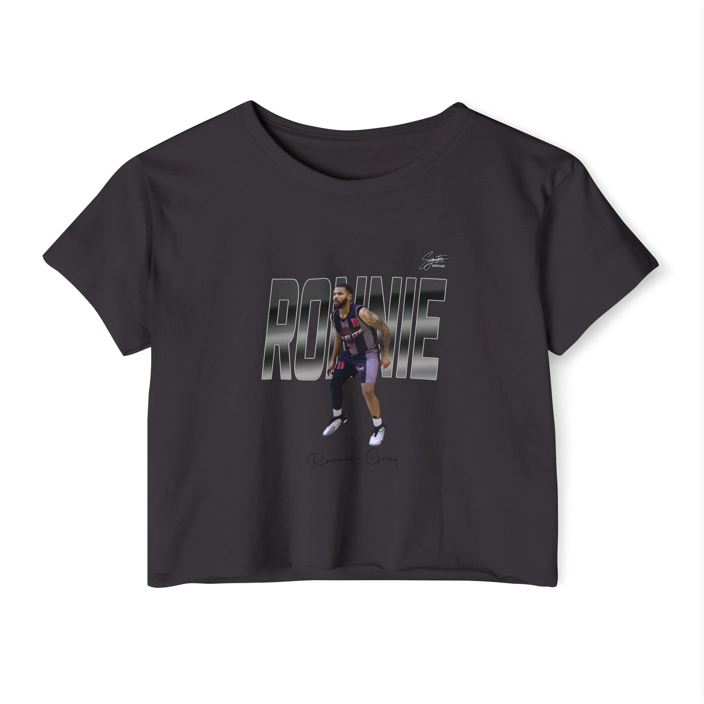 Ronnie Gray Crop Top