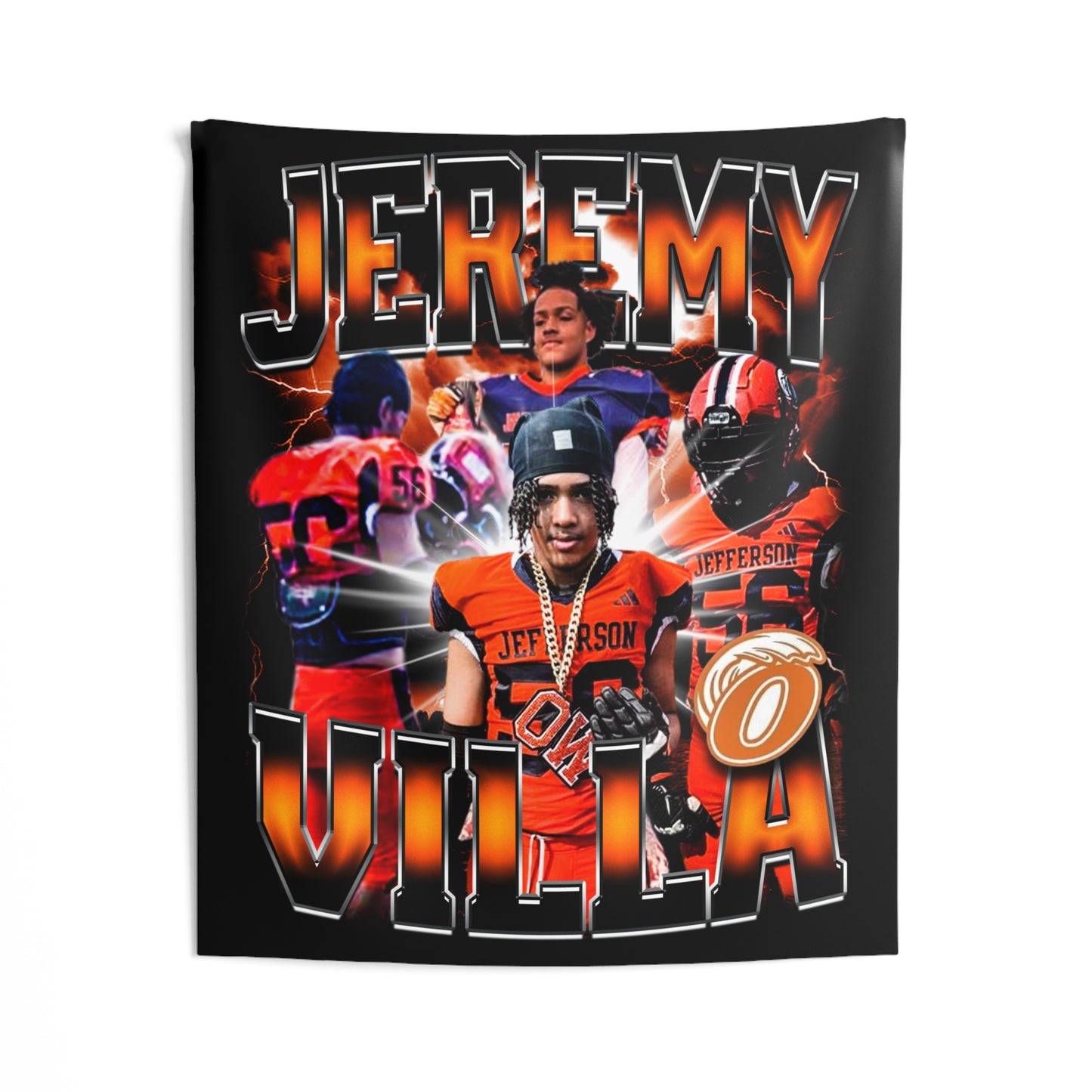 Jeremy Villa Tapestry 50” x 60”