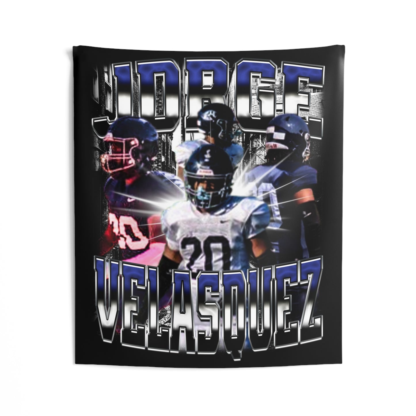 Jorge Velasquez Tapestry 50” x 60”