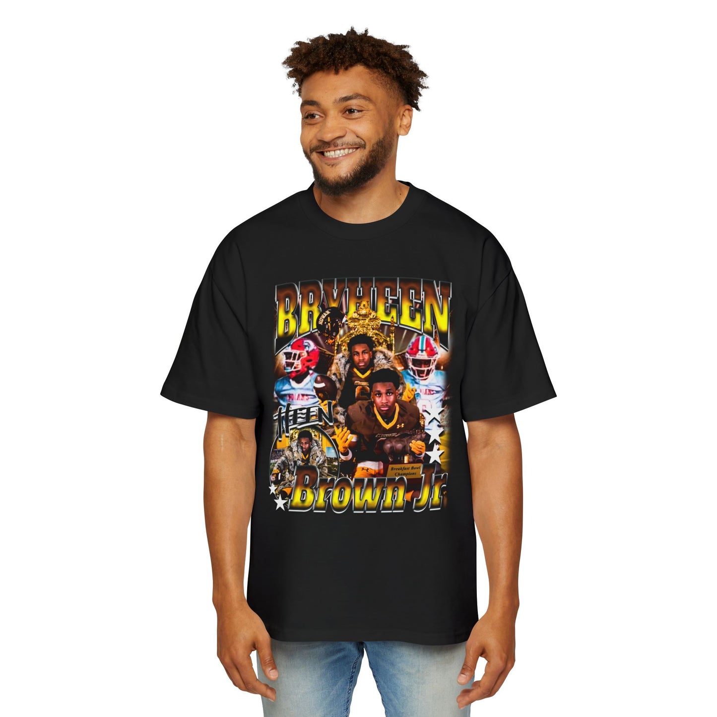 Bryheen Brown Jr Oversized Retro Tee