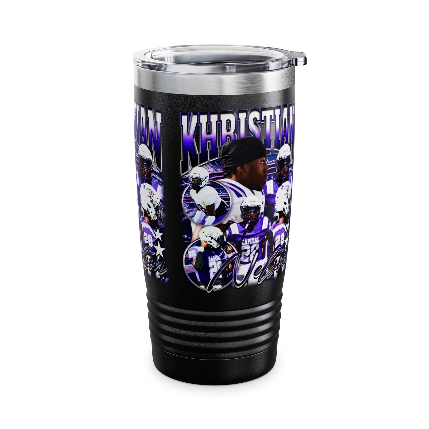 Khristian Nelson Stainless Steal Tumbler