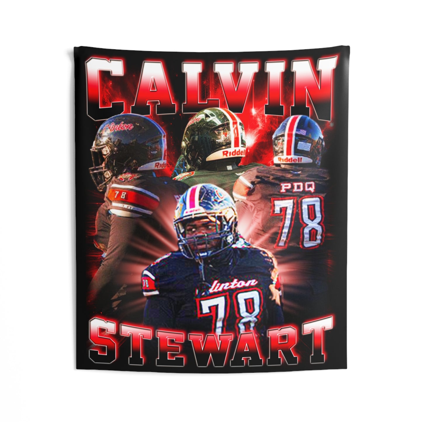 Calvin Stewart Tapestry 50” x 60”