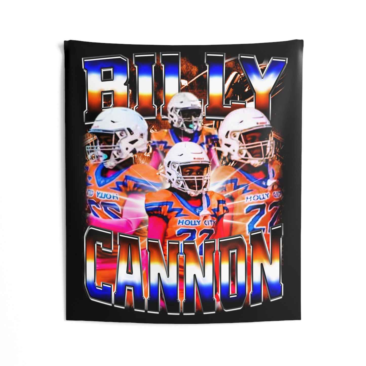 Billy Cannon Tapestry 50” x 60”