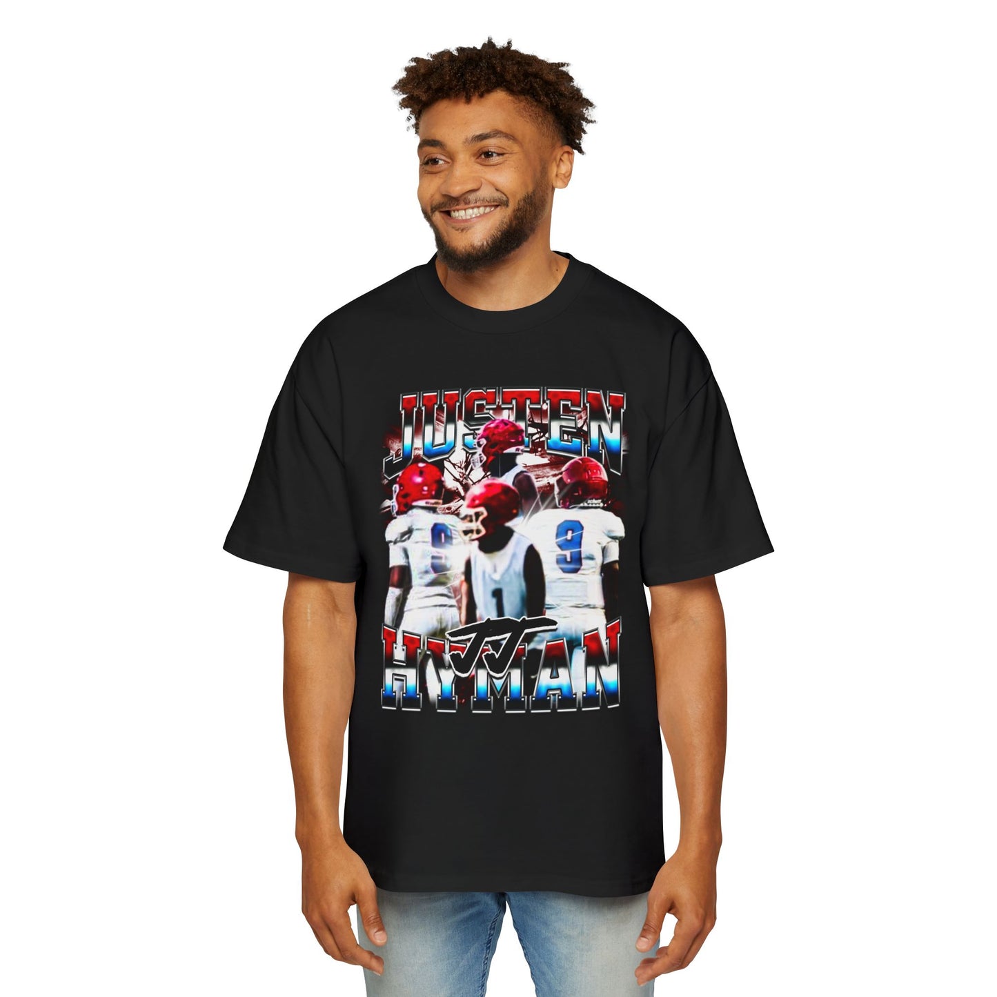 Justen Hyman Oversized Retro Tee
