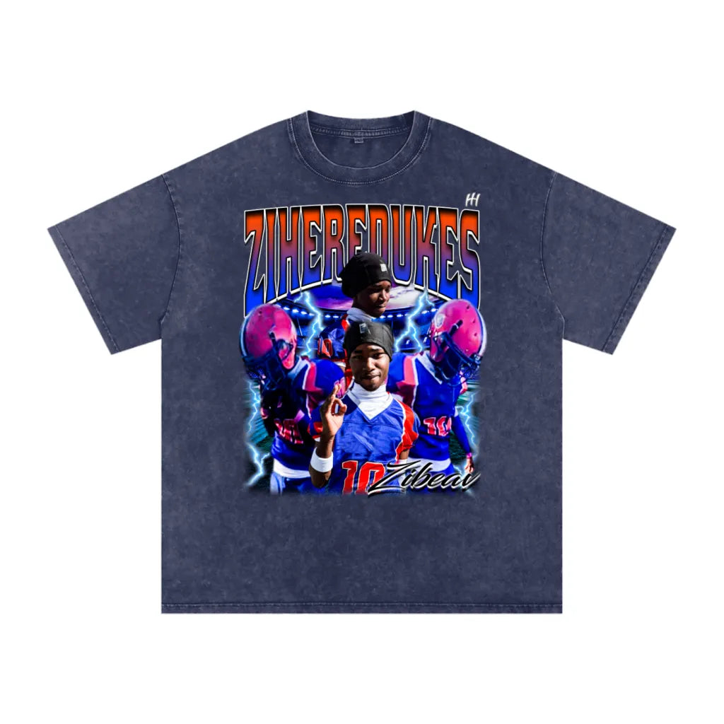 Ziheredukes Heavyweight Oversized T-shirt