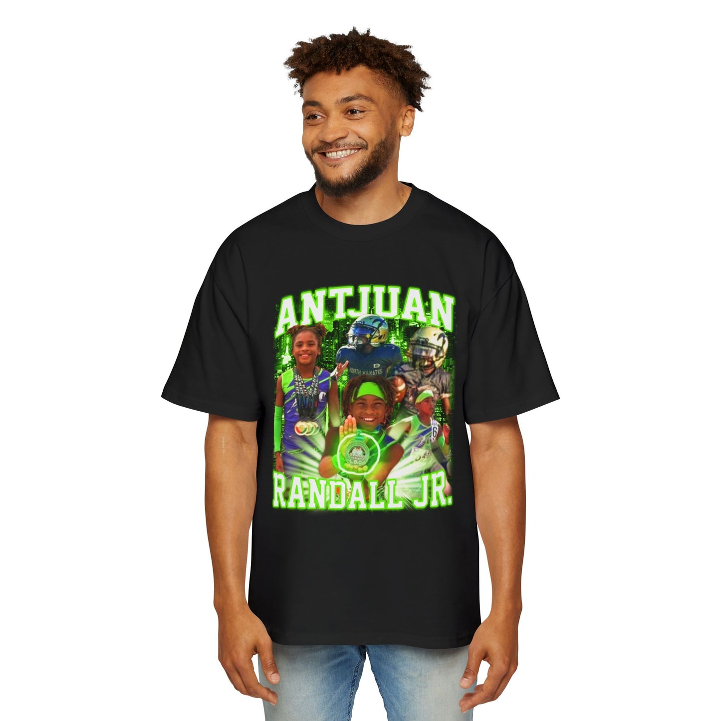 Antjuan Randall Jr Oversized Retro Tee