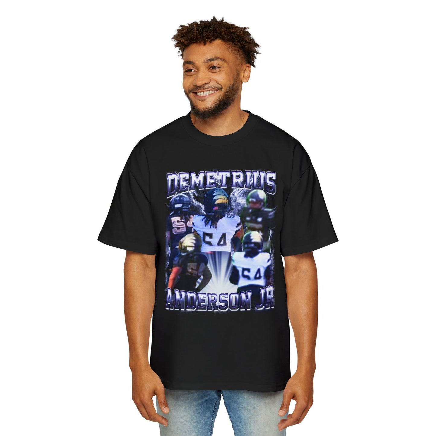 Demetrius Anderson Jr Oversized Retro Tee