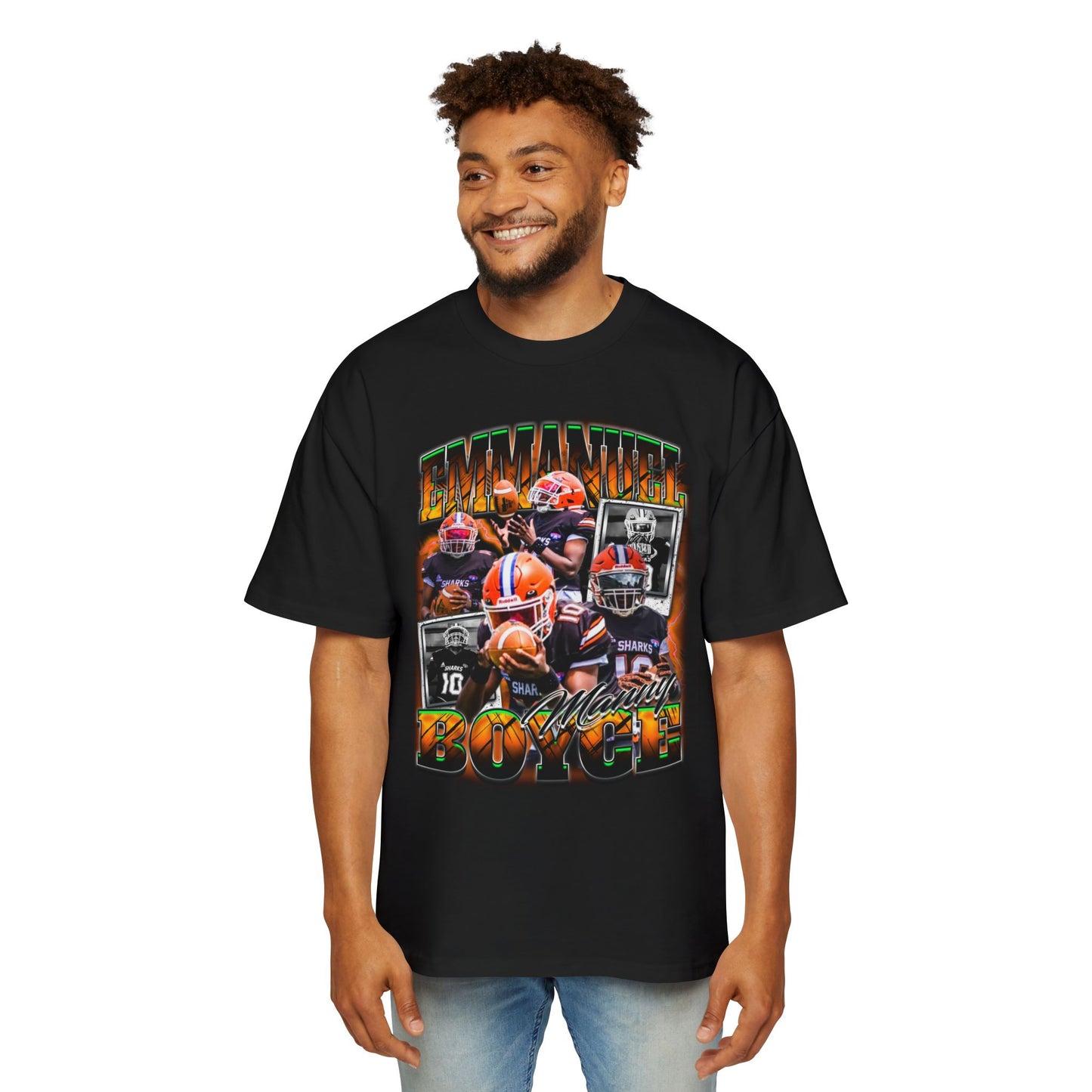 Emmanuel Boyce Oversized Retro Tee