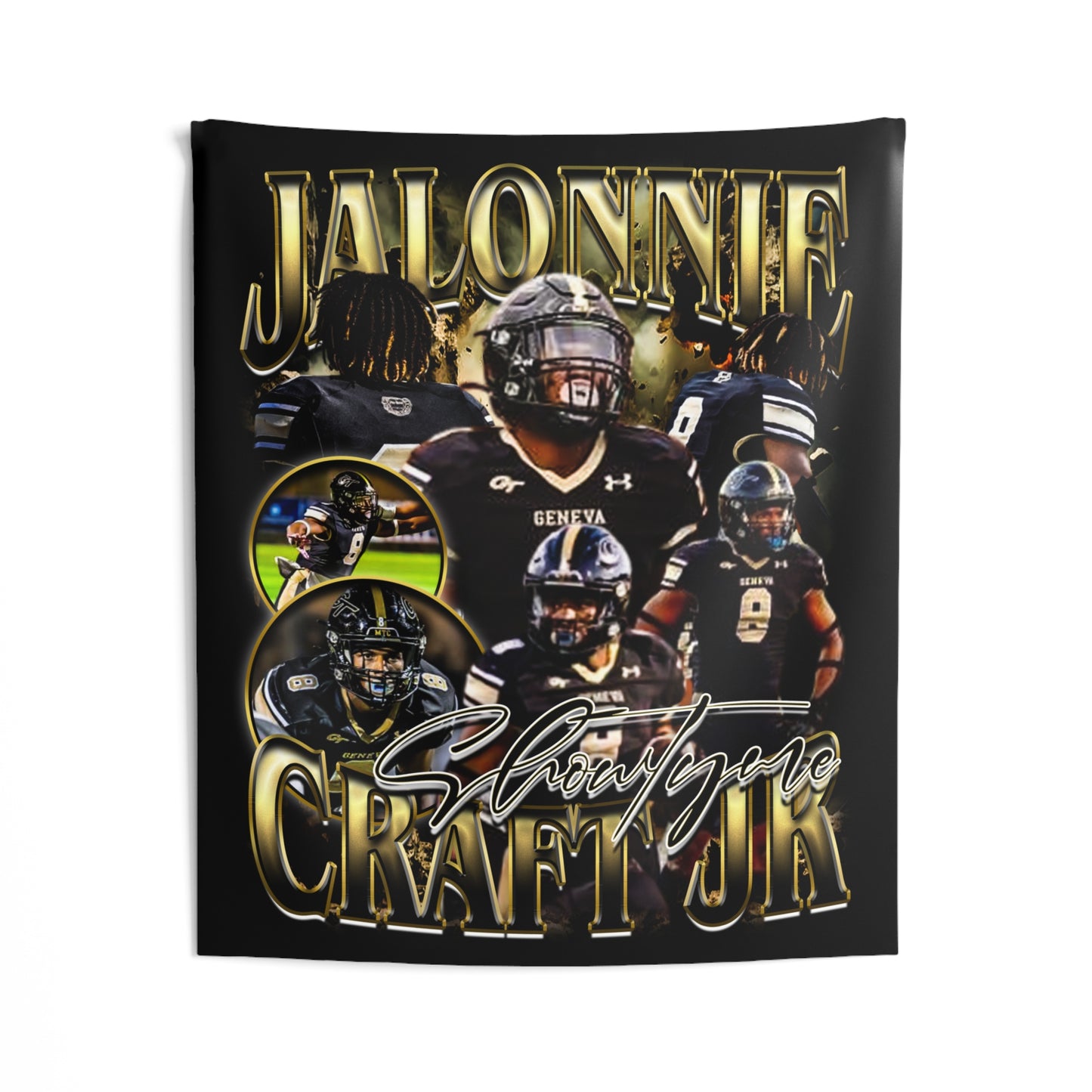 Jalonnie Craft Jr Tapestry 50” x 60”