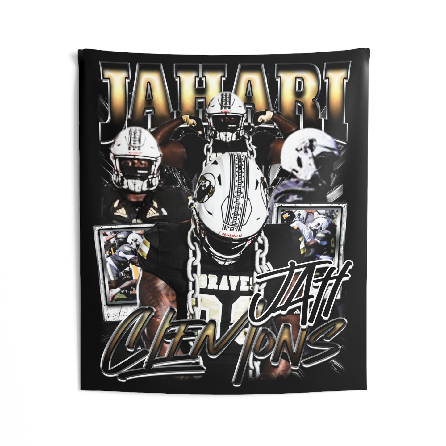 Jahari Clemons Tapestry 50” x 60”