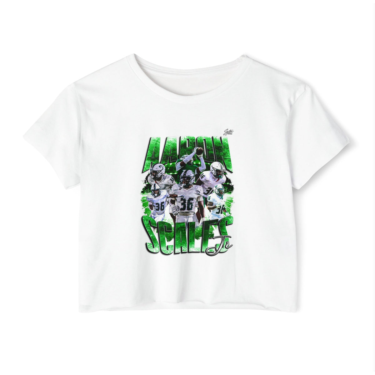 Aaron Scales Jr Crop Top