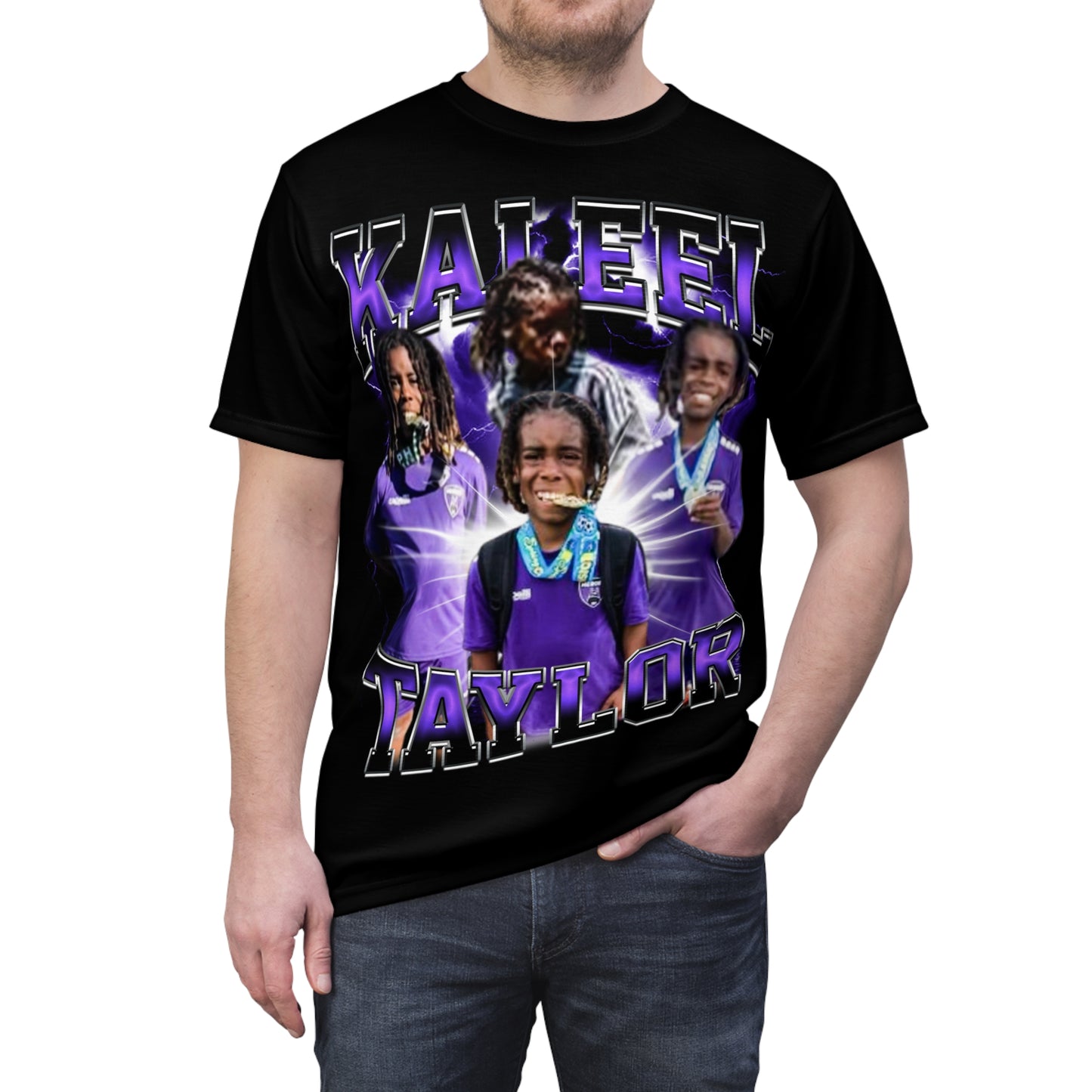 Kaleel Taylor Vintage Full Print Tee