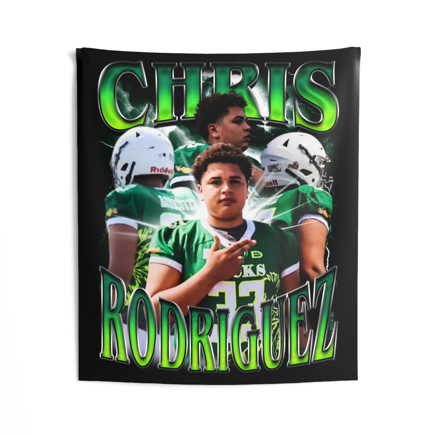Chris Rodriguez Tapestry 50” x 60”