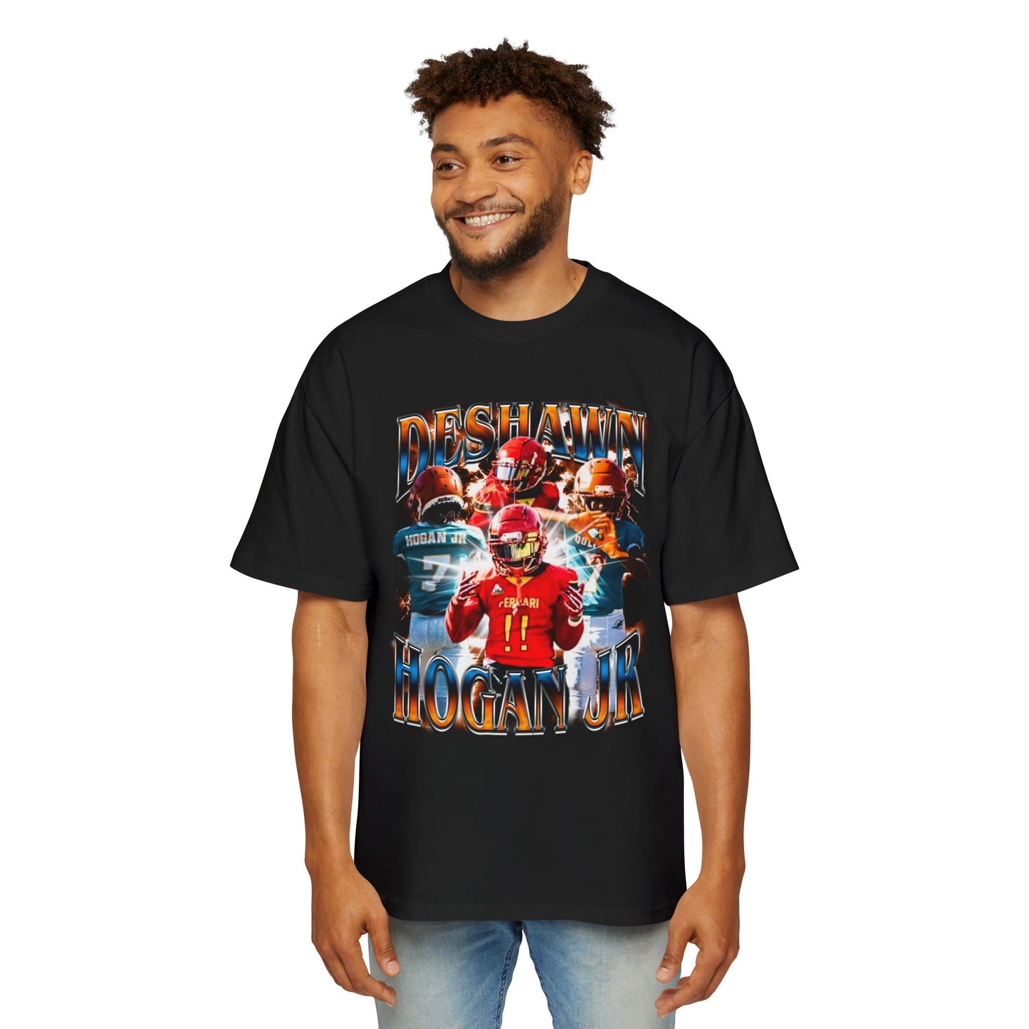 Deshawn Hogan Jr Oversized Retro Tee