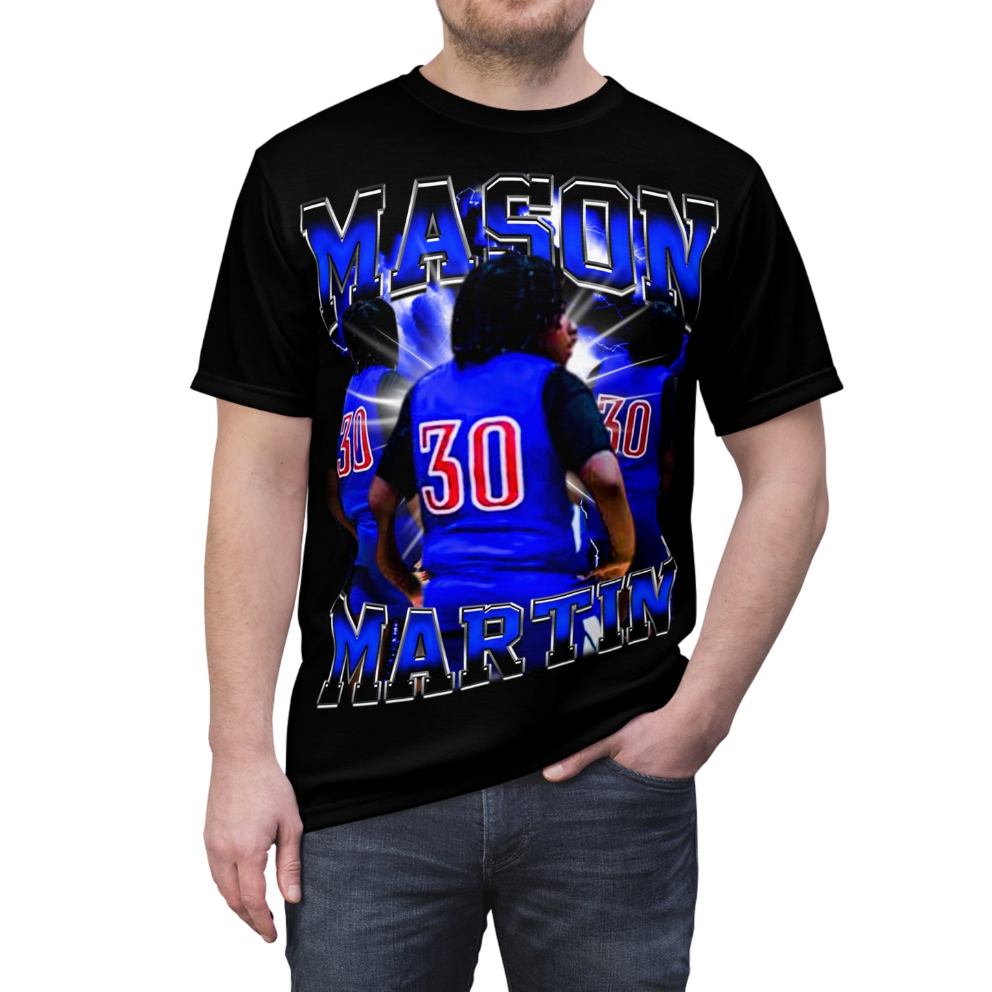 Mason Martin Vintage Full Print Tee