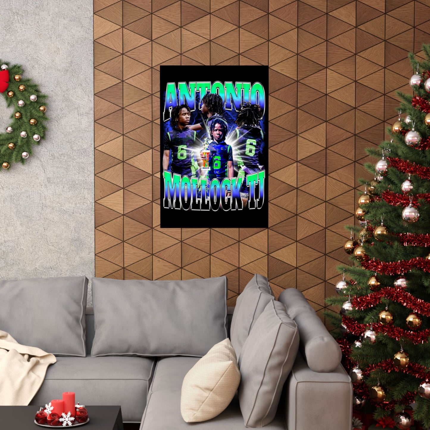 Antonio Mollock Tj Poster 24" x 36"