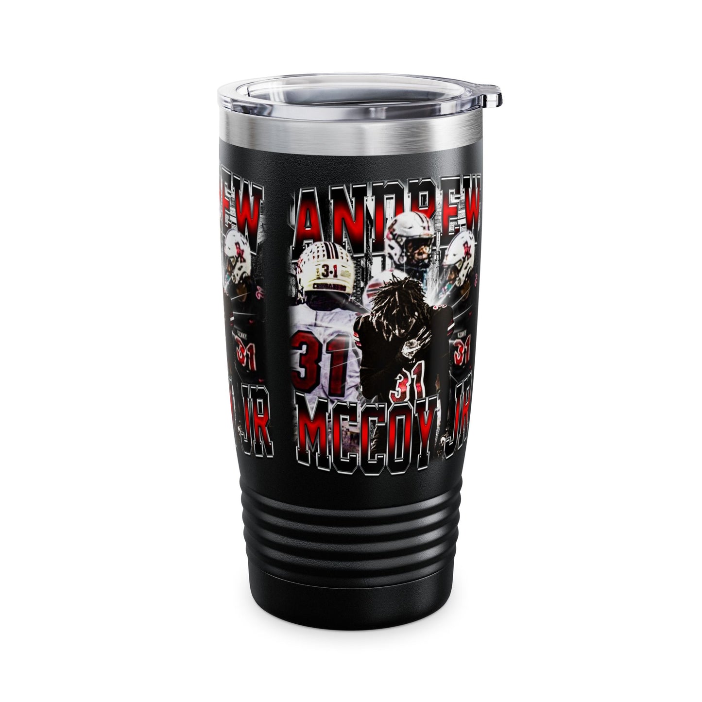 Andrew Mccoy Jr Stainless Steal Tumbler