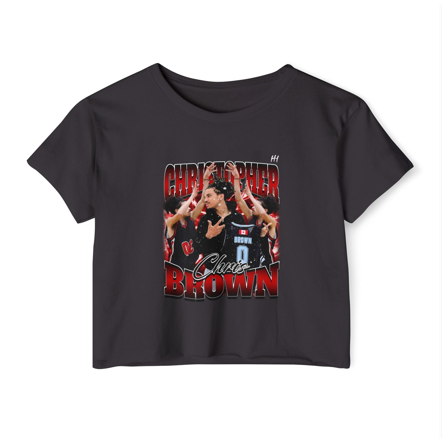Christopher Brown Crop Top