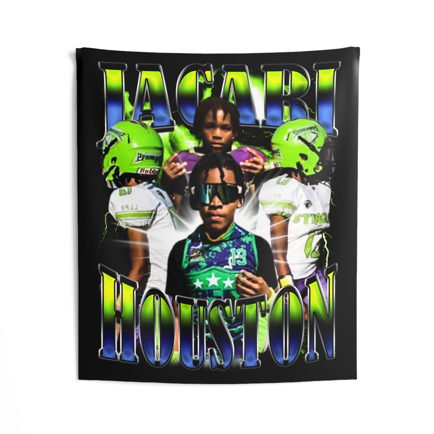 Jacari Houston Tapestry 50” x 60”