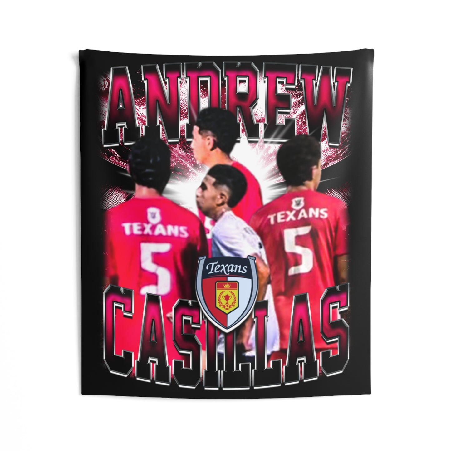 Andrew Casillas Tapestry 50” x 60”