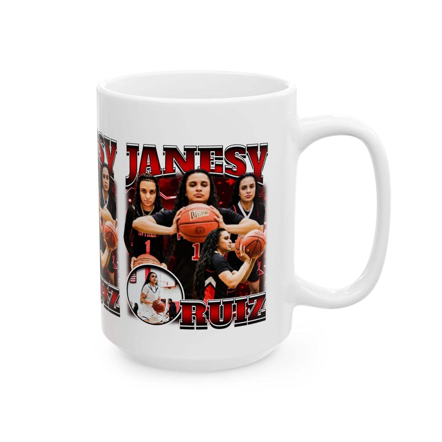 Janesy Maria Ruiz Ceramic Mug, (11oz, 15oz)