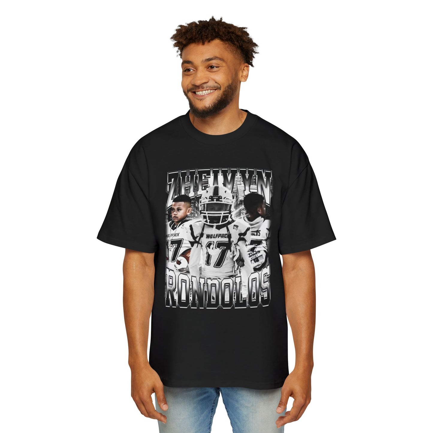 Zheivyn Rondolos Oversized Retro Tee