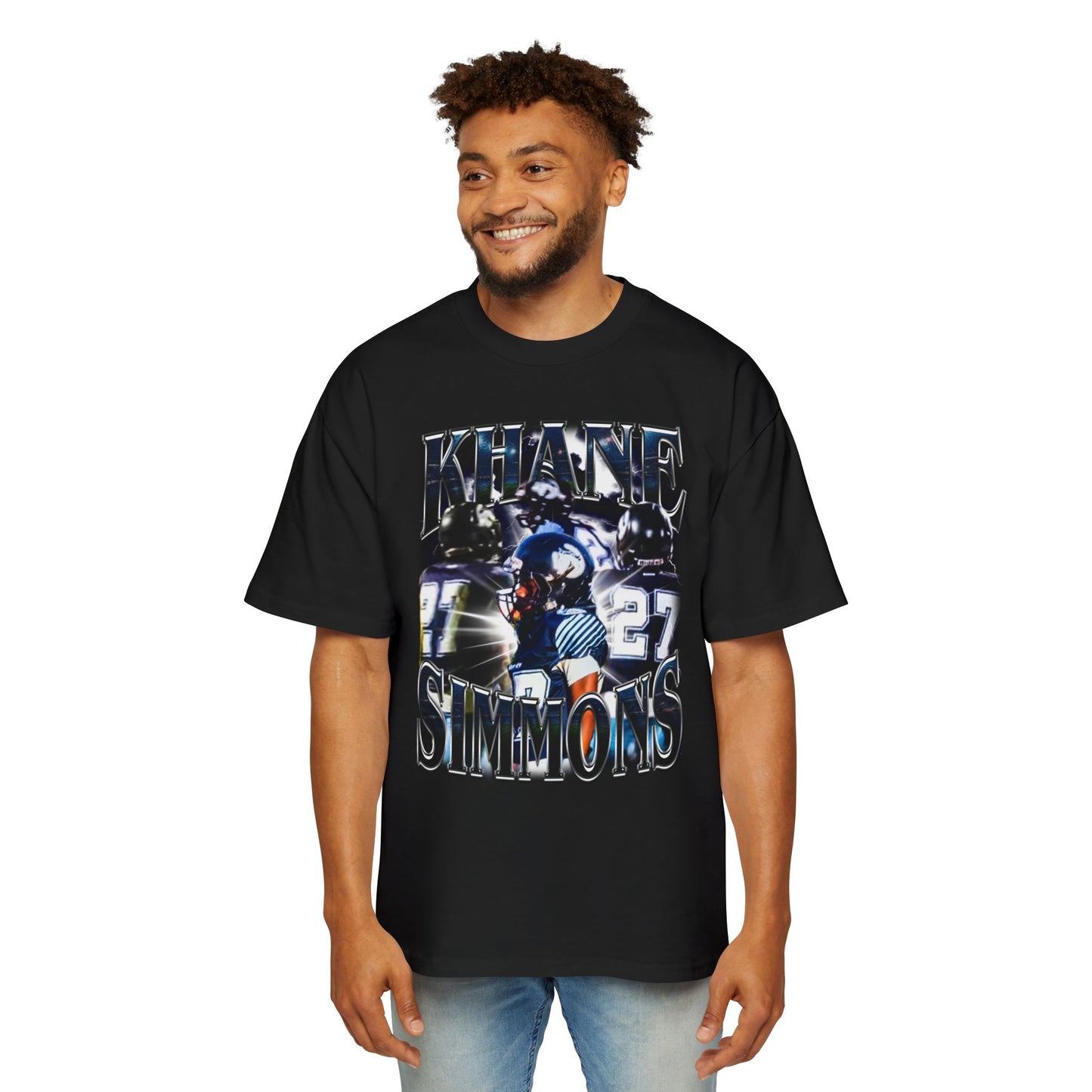 Khane Simmons Oversized Retro Tee