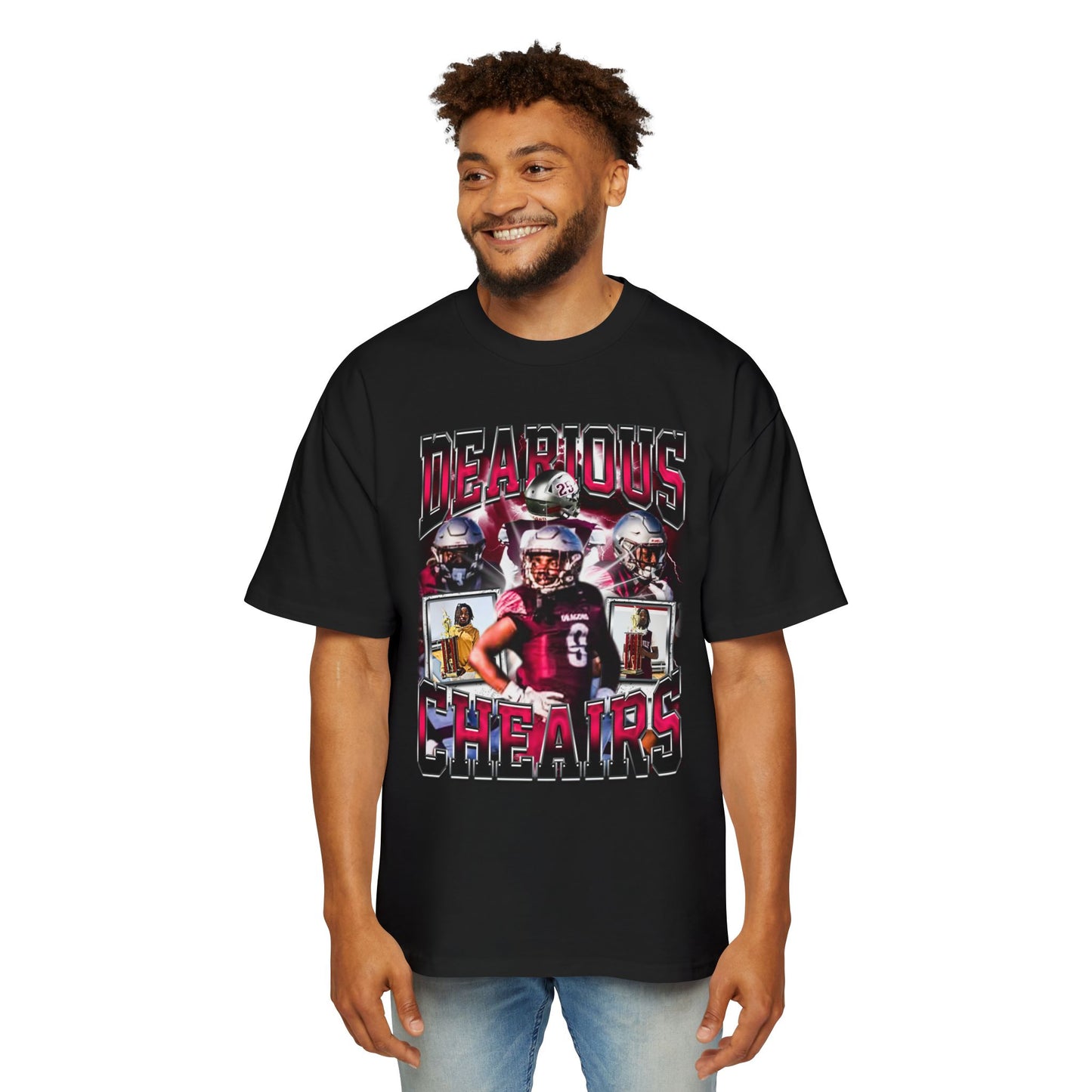 Dearious Cheairs Oversized Retro Tee