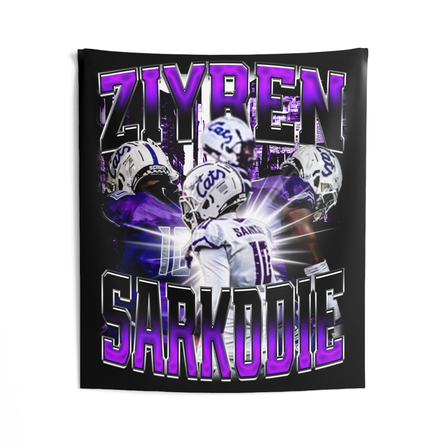 Ziyren Sarkodie Tapestry 50” x 60”