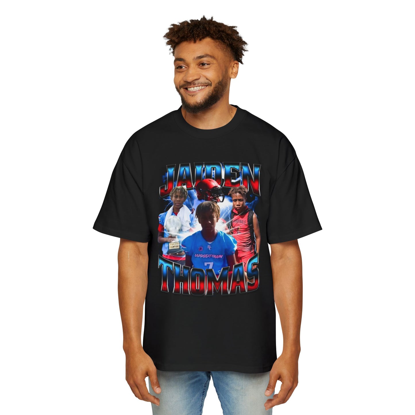 Jaiden Thomas Oversized Retro Tee