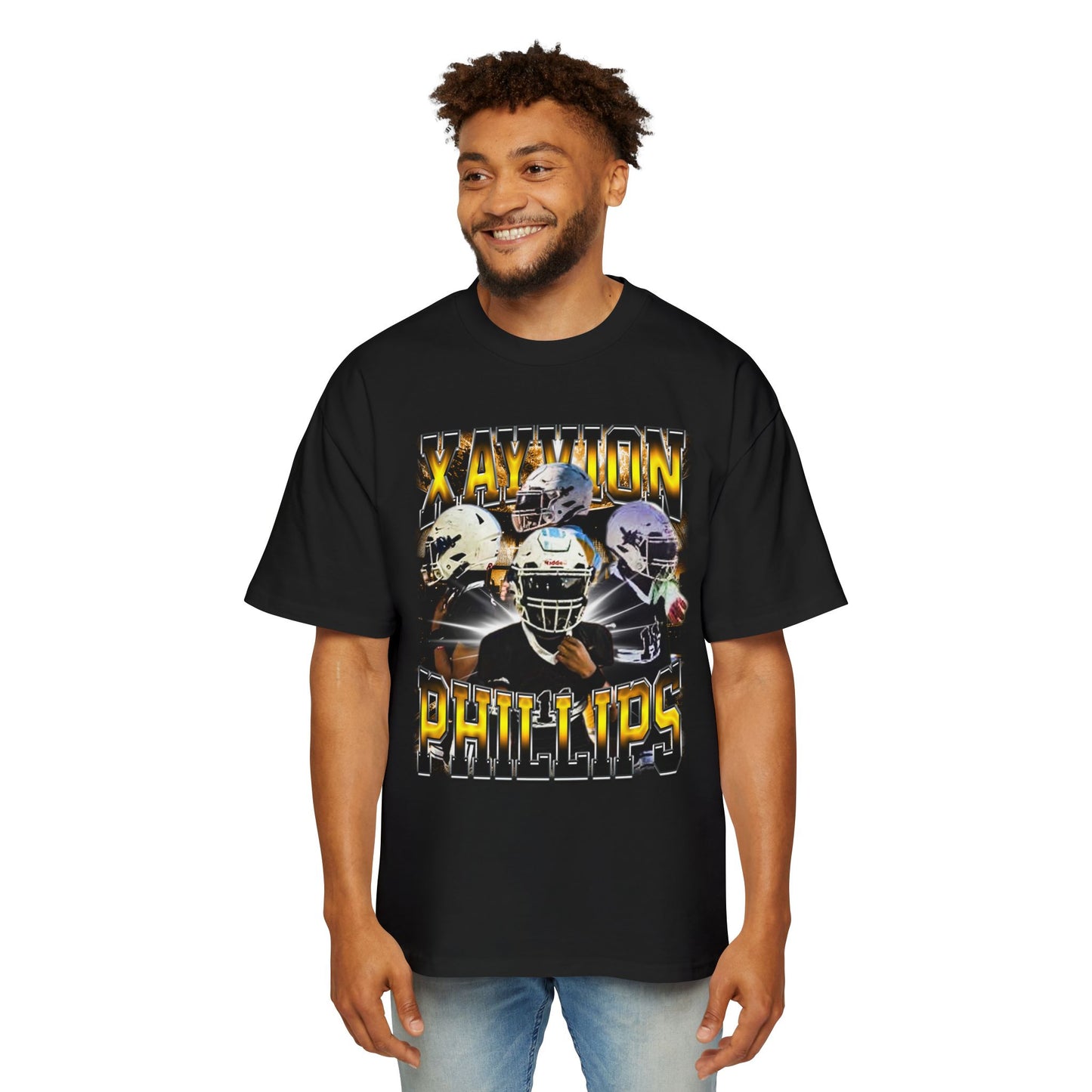 Xayvion Phillips Oversized Retro Tee