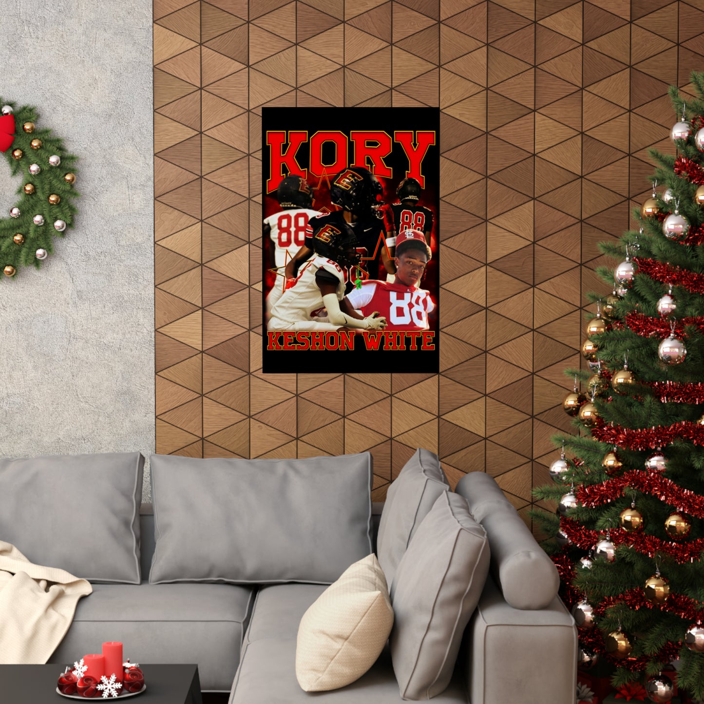 Kory Keshon White Poster