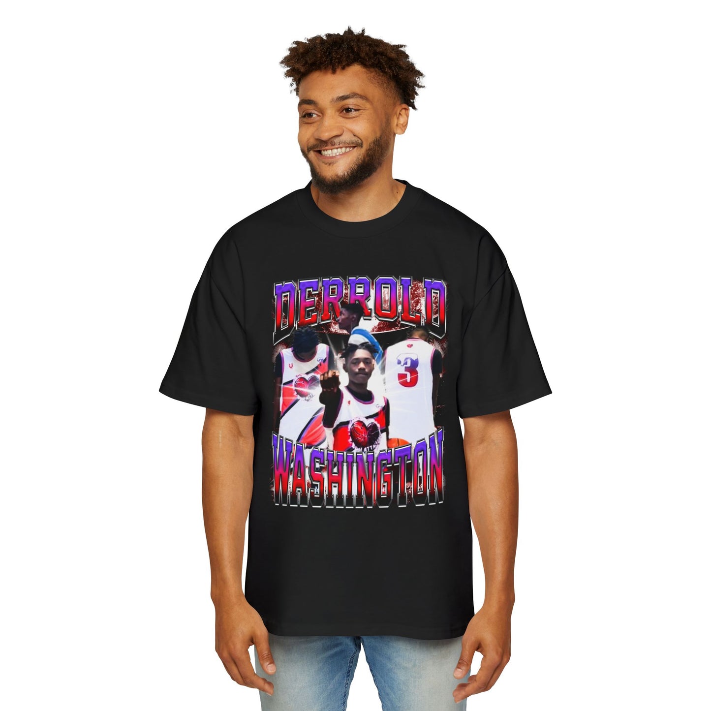 Derrold Washington Oversized Retro Tee