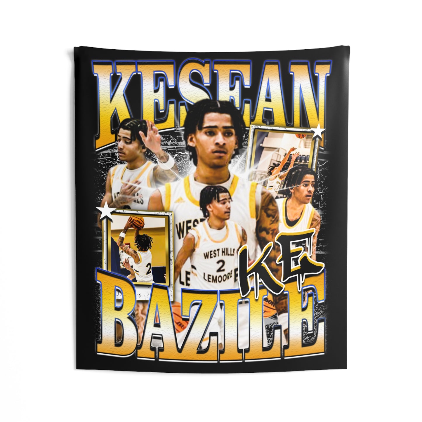 Kesean Bazile Tapestry 50” x 60”