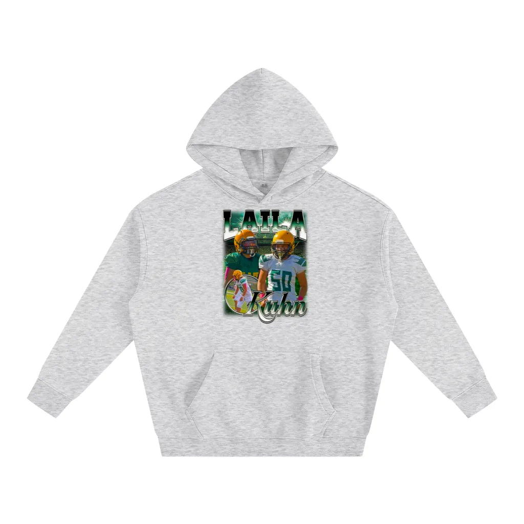 Laila Kuhn Oversize Fleeced Hoodie
