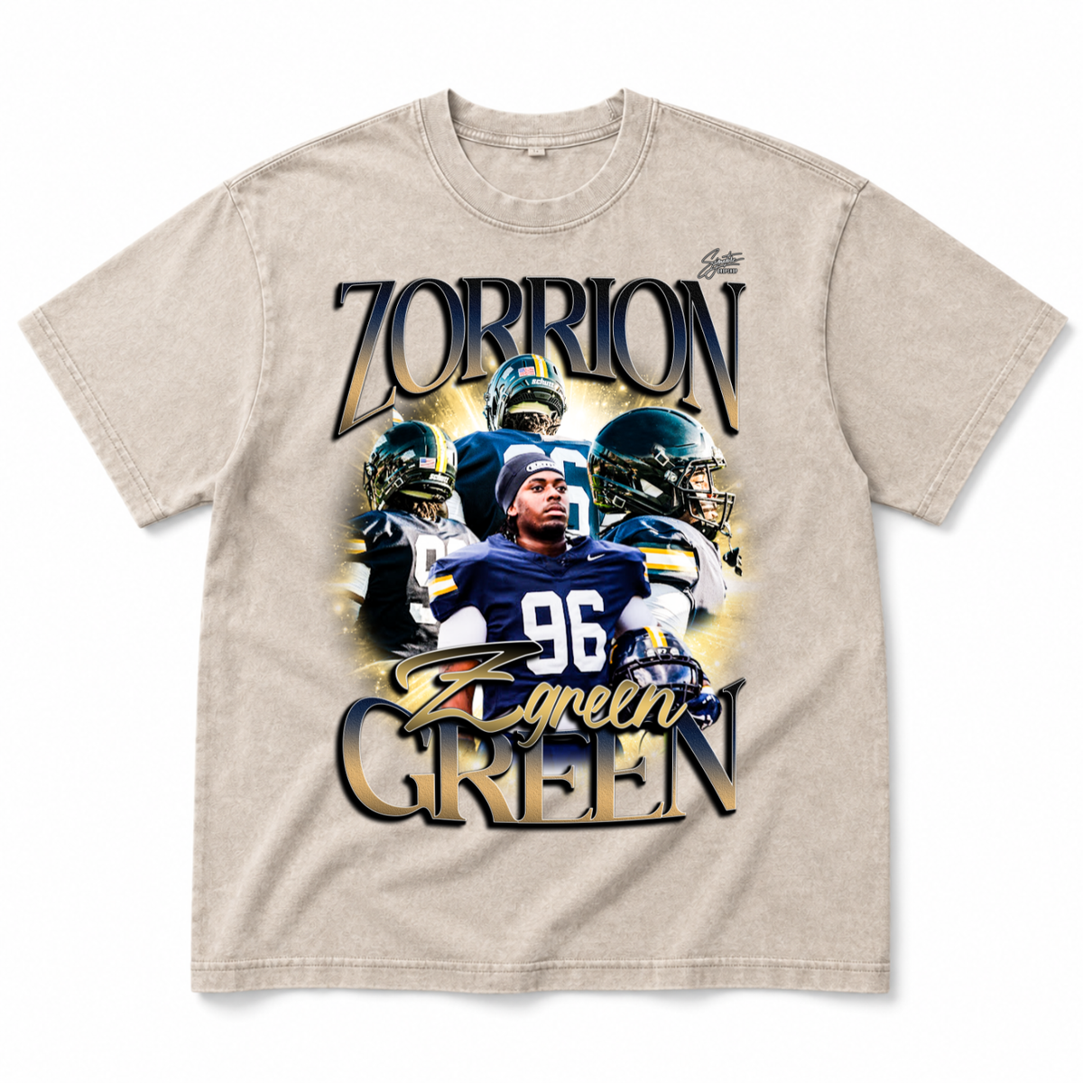 Zorrion Green Oversize T-shirt