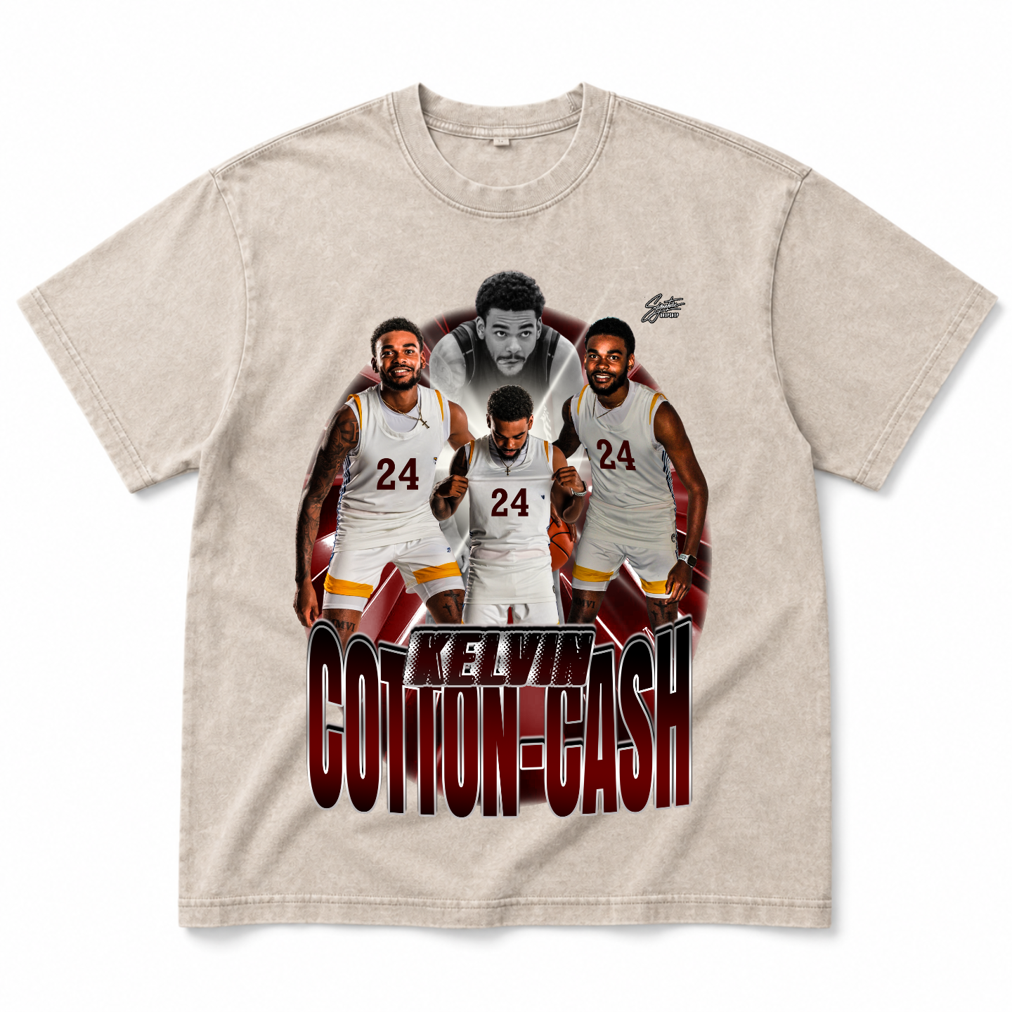 Kelvin Cotton-Cash Oversize T-shirt