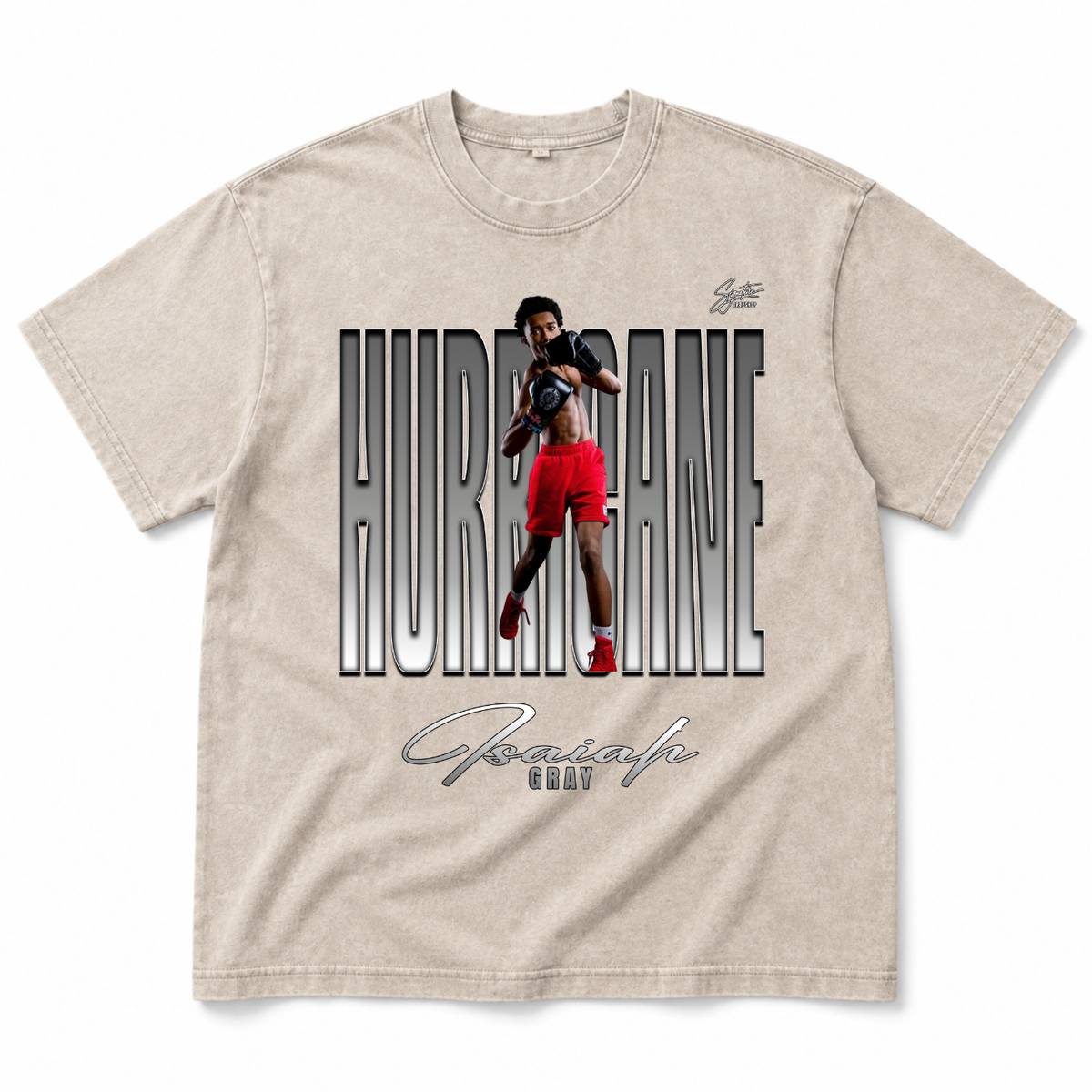 Isaiah Gray Oversize T-shirt
