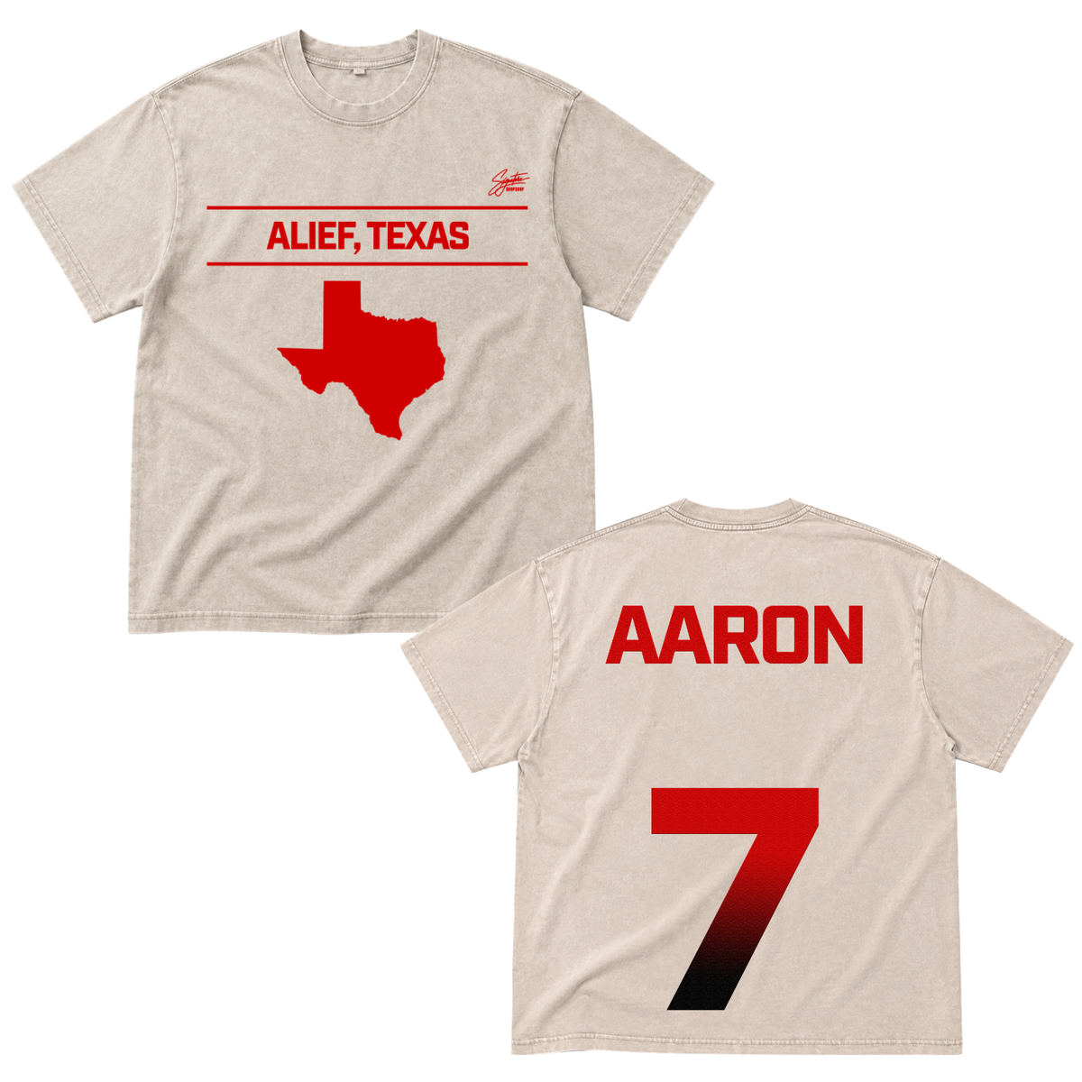 Aaron Jackson Oversize T-shirt