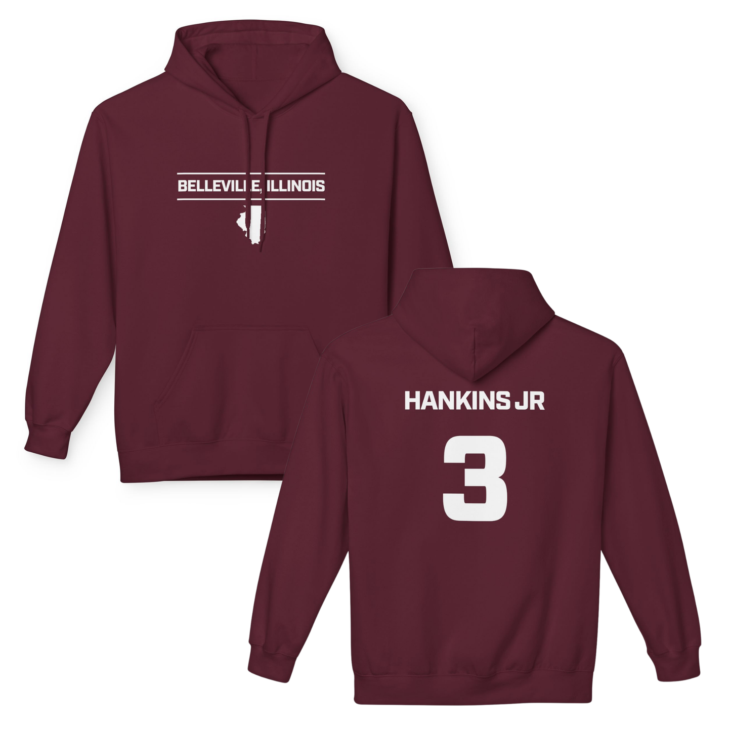 Nick Hankins Jr Oversize Fleeced Hoodie